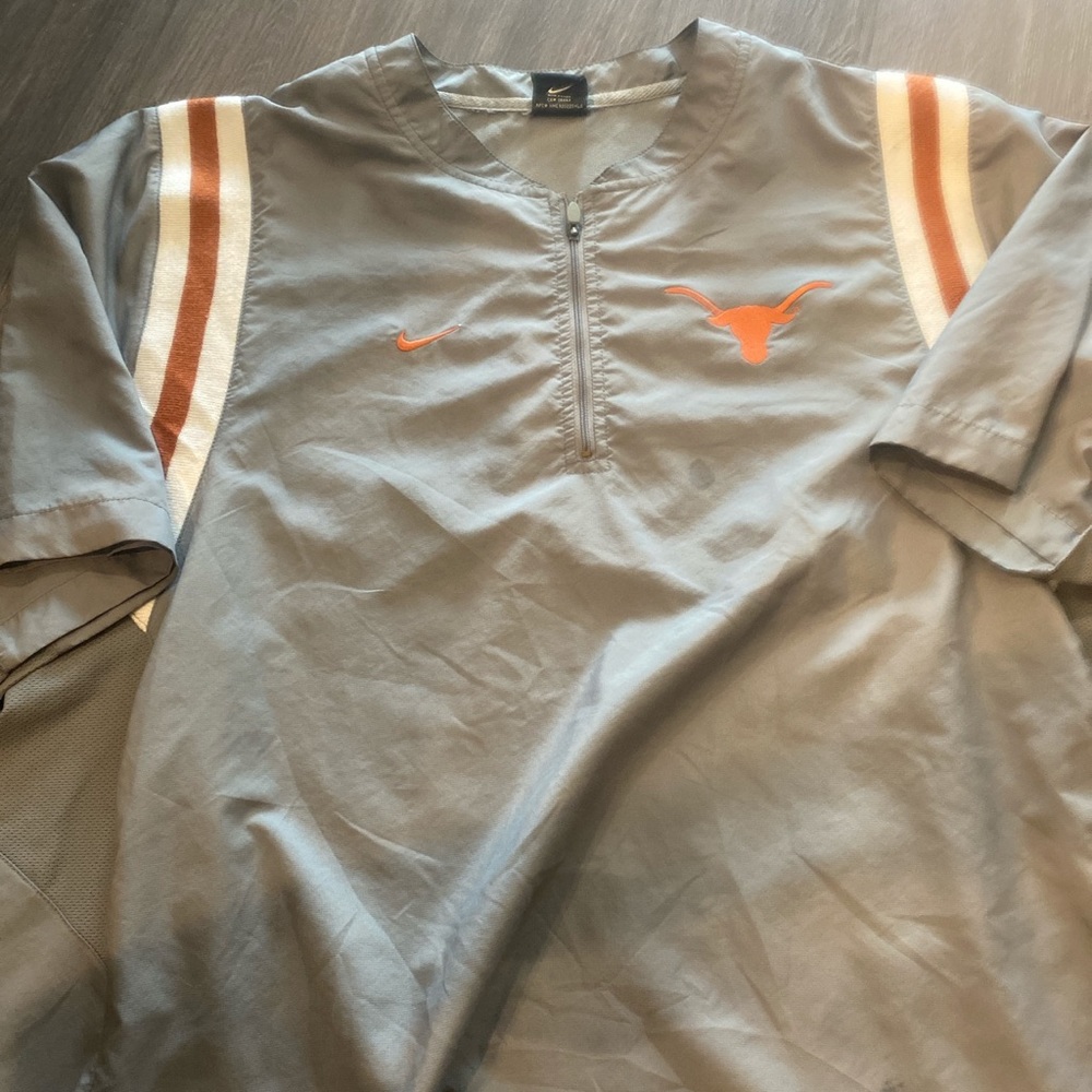 NIKE TEXAS LONGHORN SHIRT WINDBREAKER